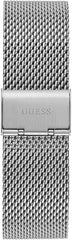 GUESS Men's Sport Multifunction 44mm Watch – Gunmetal & Blue Dial with Gunmetal Stainless Steel Case & Bracelet