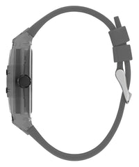 GUESS Men's Trend Casual Tonneau Diamond 43mm Watch – Black Dial Stainless Steel Case & Bracelet