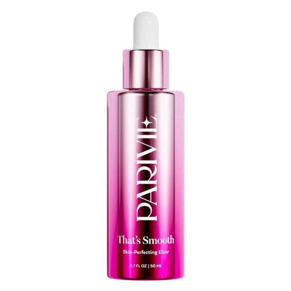 Parivie That’s Smooth Skin-Perfecting Elixir – Lightweight Brightening Essence with AHA Fruit Acids, Beta Glucan & Arginine – Visibly Brightens and Smooths Skin Tone – 1.7 fl oz