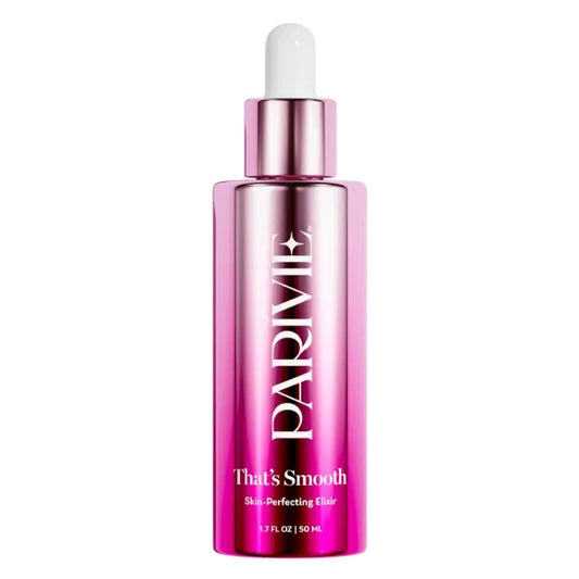 Parivie That’s Smooth Skin-Perfecting Elixir – Lightweight Brightening Essence with AHA Fruit Acids, Beta Glucan & Arginine – Visibly Brightens and Smooths Skin Tone – 1.7 fl oz