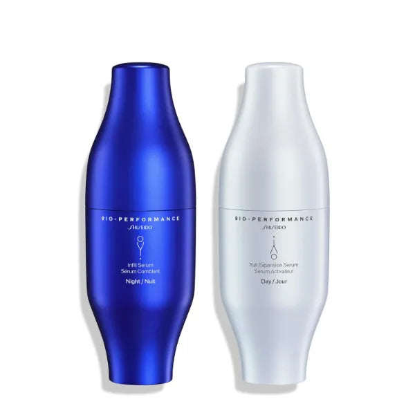 Shiseido Bio-Performance Skin Filler Serums Two-Step Serum System Night & Day Formulas for Plump, Firm Skin