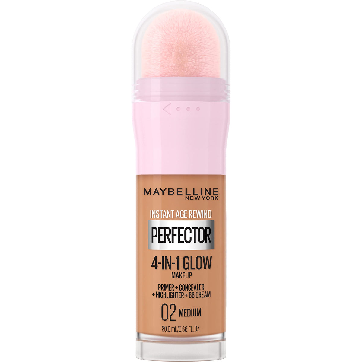 Maybelline New York Instant Age Rewind Instant Perfector 4-In-1 Glow Makeup, Medium