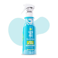Leche Pal Pelo Curly and Wavy - Curl Refresher Hair Spray with Coconut Milk, Provitamin B5 - For Curly Hair - 8.4 oz