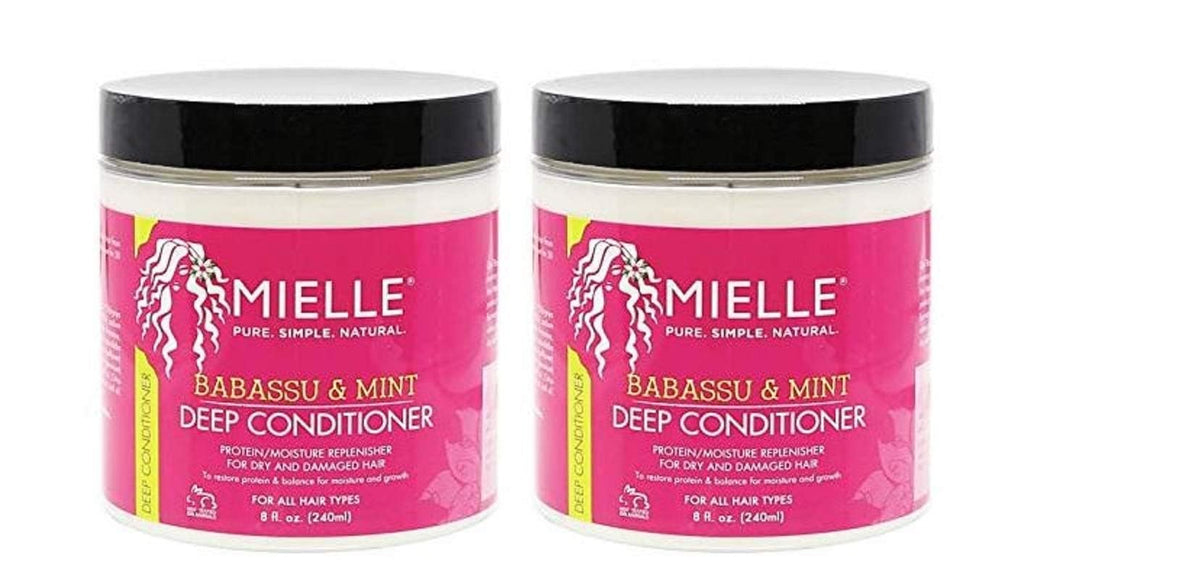 Mielle Organics Babassu Oil Mint Deep Conditioner - (2 Pack)