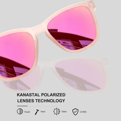 KANASTAL Polarized Sunglasses for Women, Classic Square Mens Sun Glasses, Lightweight Shades for Womens Outdoor 100% UV400 Protection Driving Fishing Golf Outdoor Activities