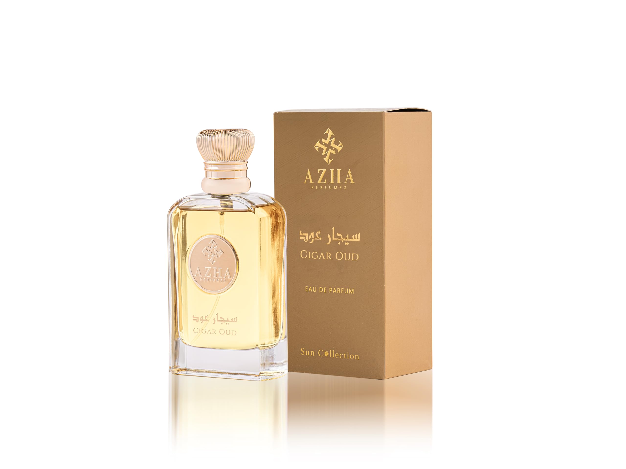 Azha Perfumes- Cigar Oud Eau De Parfum Spray, 100ml Unisex Perfume.