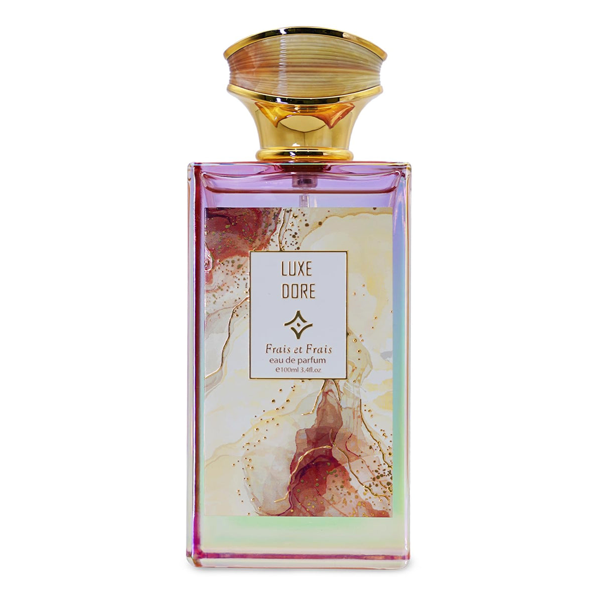 Frais Et Frais Luxe Doré Perfume 100ML - Eau de Parfum - Women's Floral Fragrance with Gardenia, Orange Blossom & Patchouli