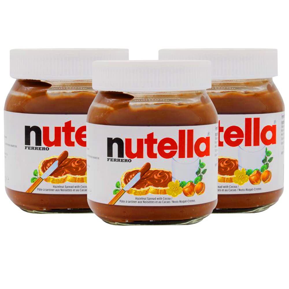 Nutella Chocolate Hazelnut Spread - 350g (Pack of 3)