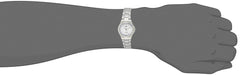 Casio Womens Quartz Watch, Analog Display and Leather Strap