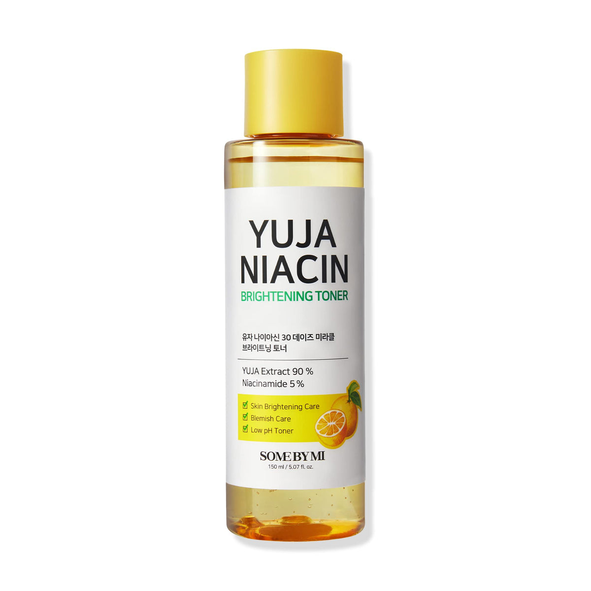 Some By Mi Yuja Niacin Brightening Toner, Brighten Skin Tone, Fade Dark Spots and Blemishes - 150ML