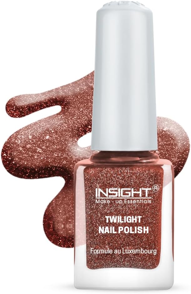 INSIGHT Cosmetics Twilight Nail Polish|Quick Drying|Mettalic Finish|Long Lasting|No Chip Formula|No Harmful Chemicals,DH-154=22, 12 ML