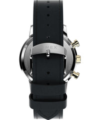 Timex Marlin Men's Chronograph Watch with Leather Strap - bronze