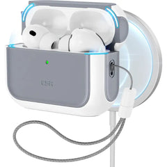 ESR for AirPods Pro 3 Case, Compatible with AirPods Pro 3rd Generation Case (2025), Compatible with MagSafe, Full Drop Protection Cover with Lanyard, White