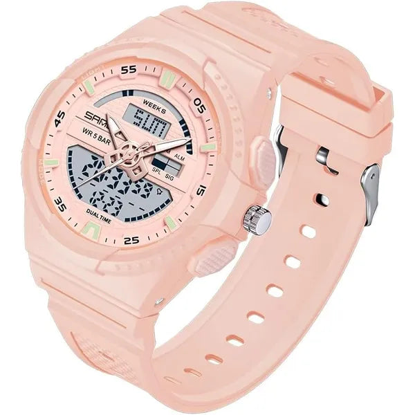 KASTWAVE Stylish Women's Waterproof Sport Watch with Luminous Backlight, Date and Week Display, Alarm and Stopwatch, for Active Girls and Ladies