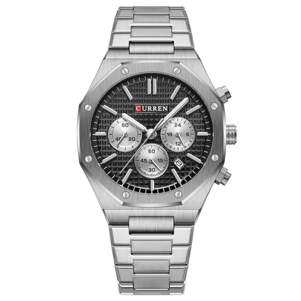 CURREN 2023 Watch Men's Quartz Luxury Luminous Wrist Watch With Stainless Steel Chronograph watch For Men 8440