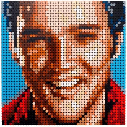 LEGO Art Elvis Presley “The King” 31204 Building Kit (3,445 Pieces)