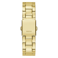 GUESS 36mm Multifunction Stainless Steel Watch with Crystals, Silver Tone, NS, GW0314L1