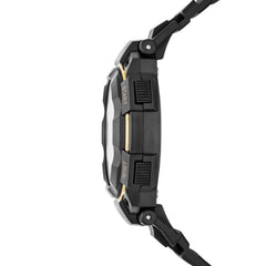 Skechers Casual Digital Watch for Men - Ruhland Black/Gold
