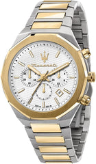Stile Men's Watch, Chronograph, Quartz Watch - 45 mm - Multicoloured