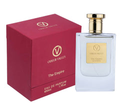 ODEUR VALLEY The Empire Eau de perfume for Unisex, Men/Women, 50 ml, Long Lasting Fragrance, High Concentrated parfum, Sweet Fresh Floral Scent Premium Luxury Bottle/Box for Gift/Giveaways