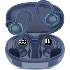 Btootos Wireless Earbuds, Bluetooth 5.4 Headphones Sport, Over Ear Buds with ENC Noise Cancelling Mic