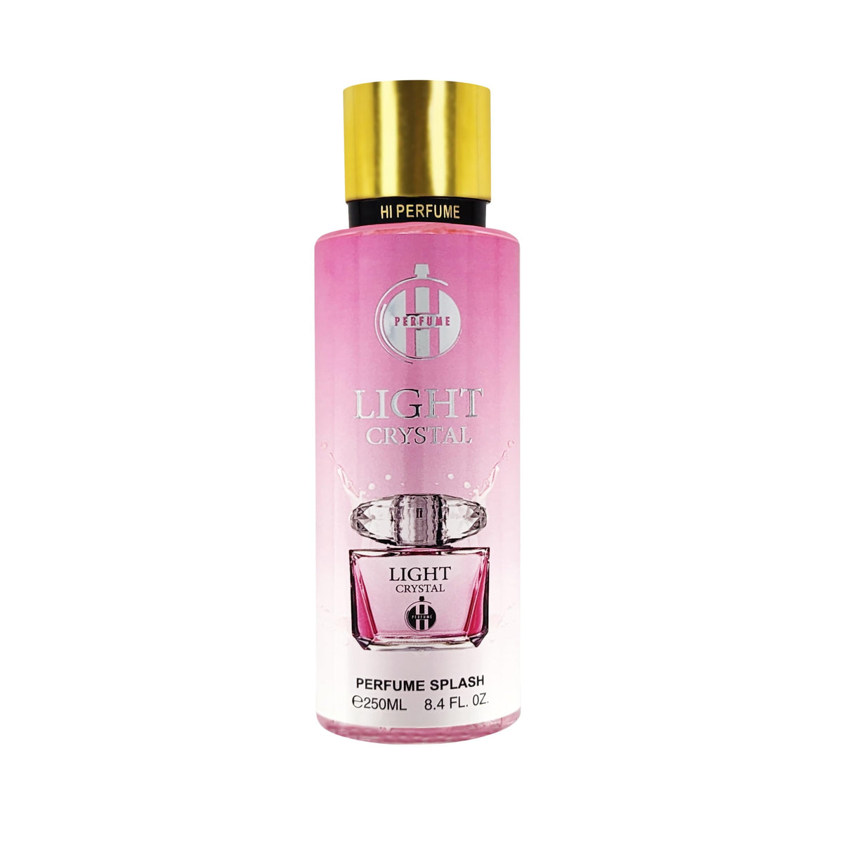 Hi Perfume Body Mist - Perfume Splash for Women - (250ml) (Hi Perfume Body Mist Light Crystal - 250ml)