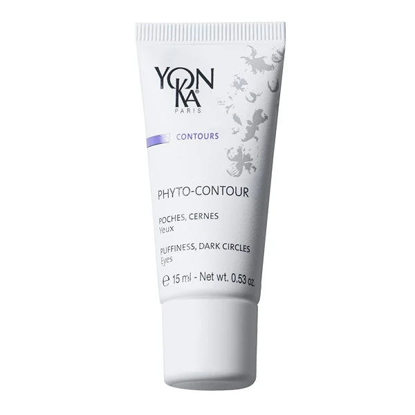 Yonka Phyto-Contour | Anti-Aging Eye Cream with Rosemary Extract | Reduces Puffiness & Dark Circles | For All Skin Types and Paraben-Free | 0.5 fl oz