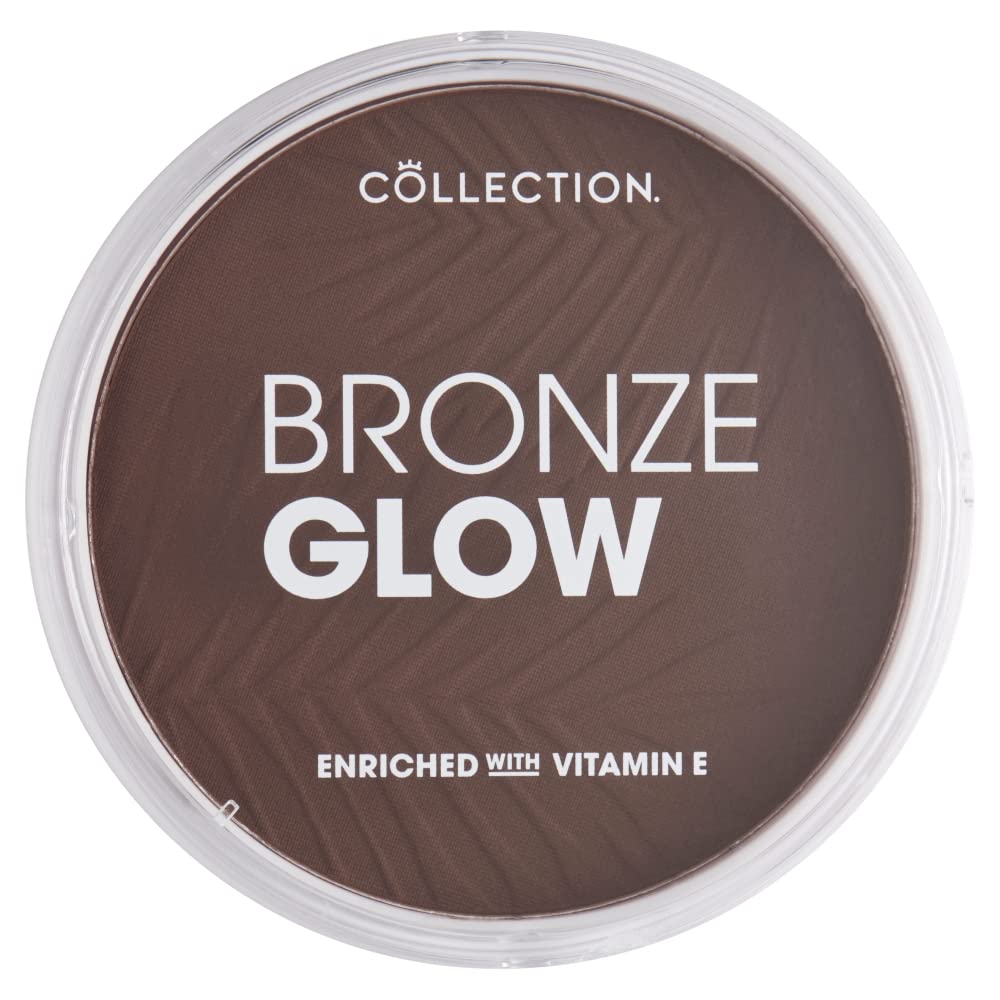 Collection Cosmetics Bronze Glow, Highly Pigmented Bronzer, 15g, Matte Dark Terracotta