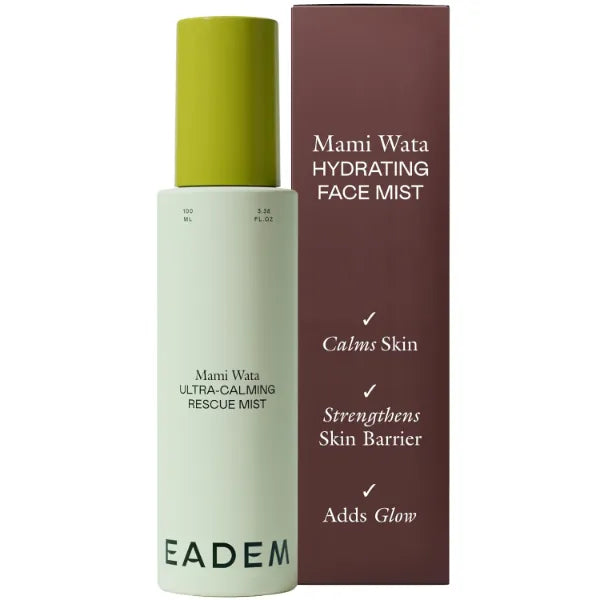 EADEM Mami-Wata Ultra Calming Rescue Mist, Face Mist Hydrating Spray, Hydrating Facial Spray, Barrier Repair Serum, Skin Barrier Serums, Makeup Refresher, 100 ml