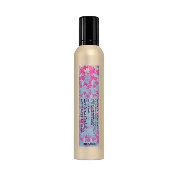 Davines This Is A Curl Moisturizing Mousse, Medium Hold Hydration & Bounce Creamy Mousse for Defined Curls Adds Structure & Softness, 8.45 Fl Oz