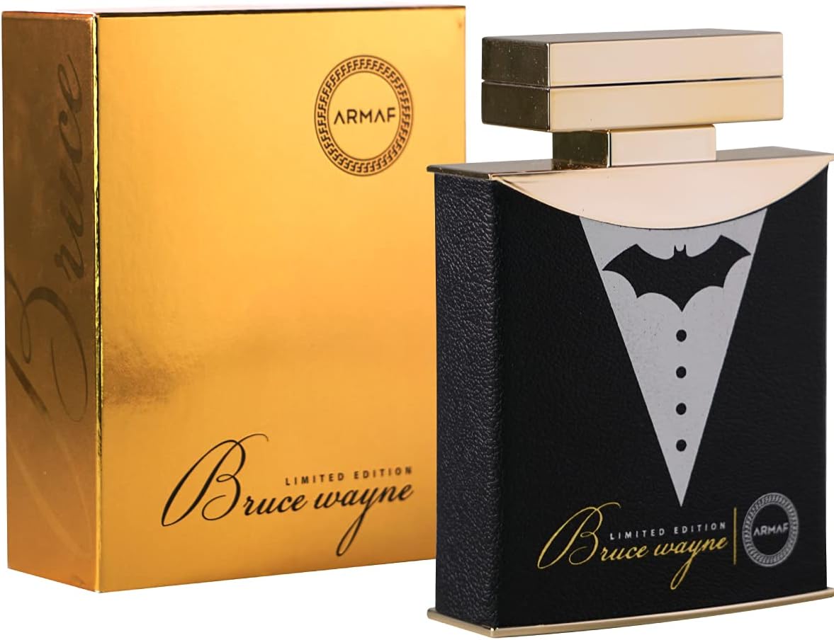 Armaf Bruce Wayne Limited Edition Perfume For Unisex Eau De Parfum 100ml Aromatic Aquatic Fragrance - Warner Brothers