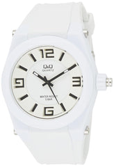 Q&Q For Unisex Dial Silicone Band Watch