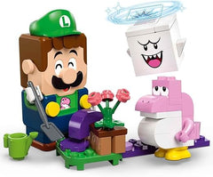 LEGO Super Mario Adventures with Interactive LEGO Luigi Toy, Nintendo Gift for 6 Plus Year Old Boys, Girls and Gamers, Garden Playset for Kids, with Pink Baby Yoshi Figure, 71440