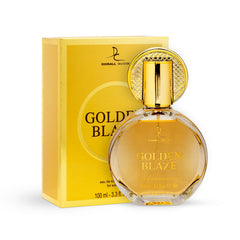 Dorall Collection Golden Blaze Eau de Toilette Perfume for Women, Floral & Fruity Long Lasting Feminine Fragrance, Body Perfume for Women - 100ml