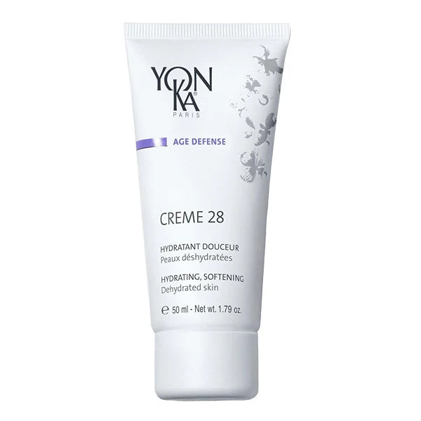 Yonka Creme 28 | Soothing & Nourishing Daily Face Moisturizer with Quintessence, Olive Oil & Vitamins C & E | Hydrating & Softening Cream for Dry & Dehydrated Skin | Paraben-Free | 1.79 fl oz