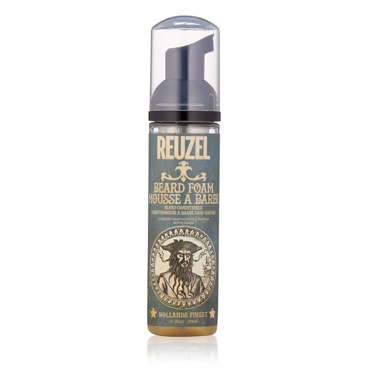 Reuzel Beard Foam With a light men's fragrance, Softening, Conditioning, Moisturizing, Frizz Control - 70ml
