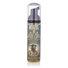Reuzel Beard Foam With a light men's fragrance, Softening, Conditioning, Moisturizing, Frizz Control - 70ml