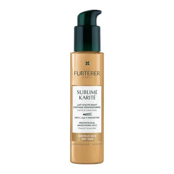 René Furterer Sublime Karité Professional Smoothing Milk - Shea butter, Ylang-Ylang Essential Oil & Ceramides - 3.3 fl oz