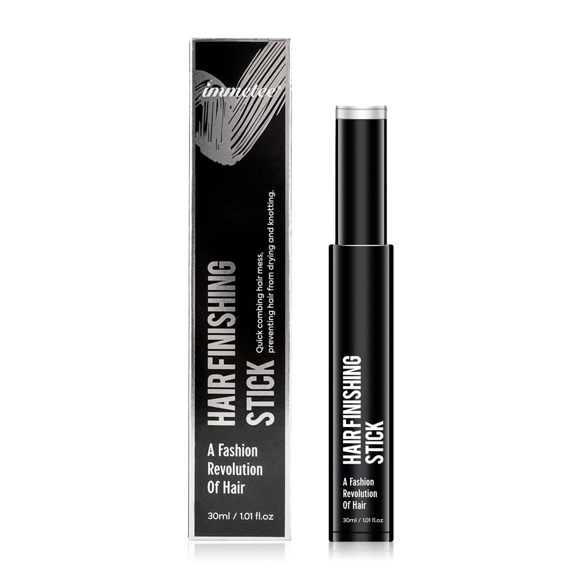 Immetee Hair Finishing Stick, Flyaway and Baby Hair Tamer, Edge Control Mascara Stick - 30ml/1.01 fl. oz