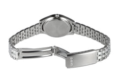Casio Womens Quartz Watch, Analog Display and Leather Strap