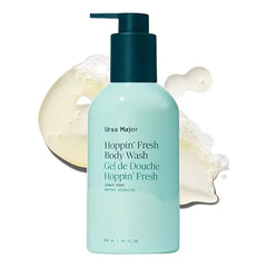 Ursa Major Hoppin Fresh Body Wash Natural Body Wash to Cleanse, Soothe & Hydrate Skin Sulfate free, Clean Ingredients, Non Toxic For Men and Women 10 oz