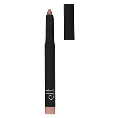 e.l.f. No Budge Shadow Stick, Metallic Finish with Sharpener, Rose Gold, 0.056 Ounce