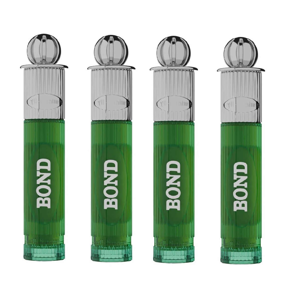 Al-Nuaim Bond Alcohol Free Attar Roll On for Men & Women - Pack of 4 (6ml Each) | Exquisite & Long Lasting Fragrance