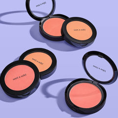 wet n wild Color Icon Blush, Effortless Matte Natural Sheer Glow & Seamless Blend, Luxuriously Infused Smooth Jojoba Oil, Cruelty-Free & Vegan - Pinch Me Pink(Packaged)