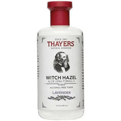 Thayers Alcohol-Free Witch Hazel with Organic Aloe Vera Formula Toner, Lavender 12 oz ( 355 ml )