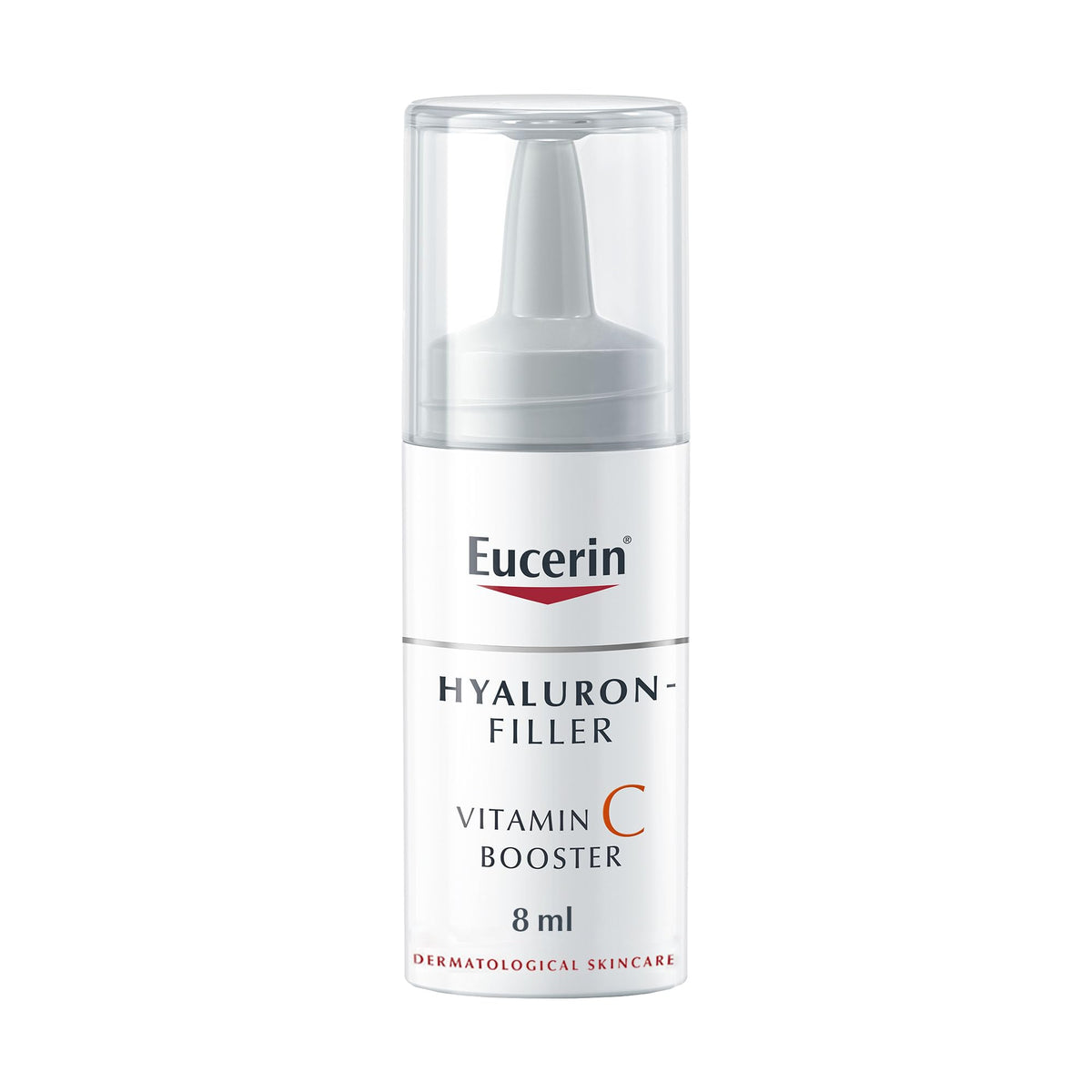 Eucerin Hyaluron Filler Anti-Aging Face Serum Vitamin C Booster with Hyaluronic Acid, Plumps up Deep Wrinkles, For Fresh and Radiant Skin, Suitable for All Skin Types, 8ml