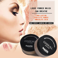 Loose Powder, Professional Face Finishing Powder for Makeup Coverage, Oil-Control Translucent, Lightweight(1)