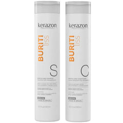 Kerazon Professional Sulfate Free Anti Frizz Color Safe Keratin Care Shampoo & Conditioner DUAL pack