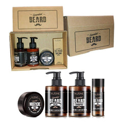 Renee Blanche H Zone Beard Shampoo, Wax, Oil and Balm Set