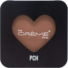 The Crème Shop Powder Blush, Bronzer & Contour MakEUp. Lightweight Buildable Coverage. Dermatologically Tested, Made In Korea. -Tiki Bikini